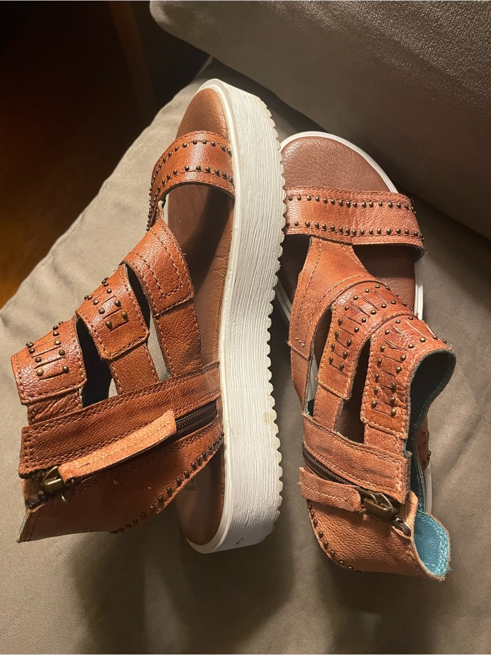 Bed Stu Roan Leathet Sandals